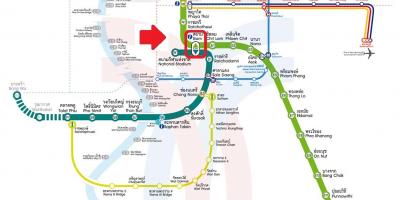 Карта Siam paragon шопинг Банкок