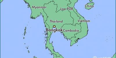 Карта на Банкок страната