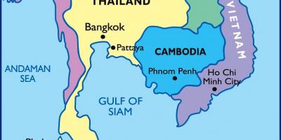 Картата на Банкок, на разположение на