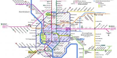 Транзитната карта Банкок