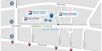 Картата болница в Банкок 