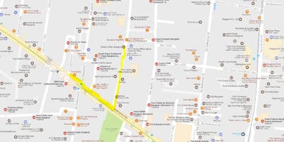 Карта на сукхумвит на Банкок